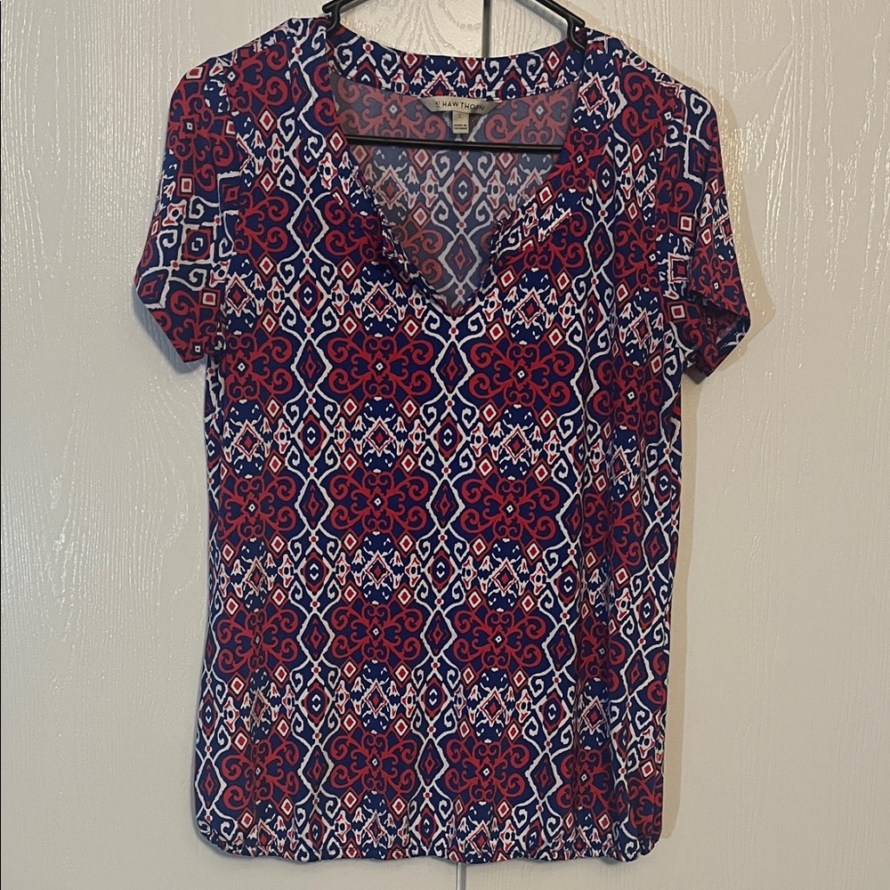 41 Hawthorn Print Top